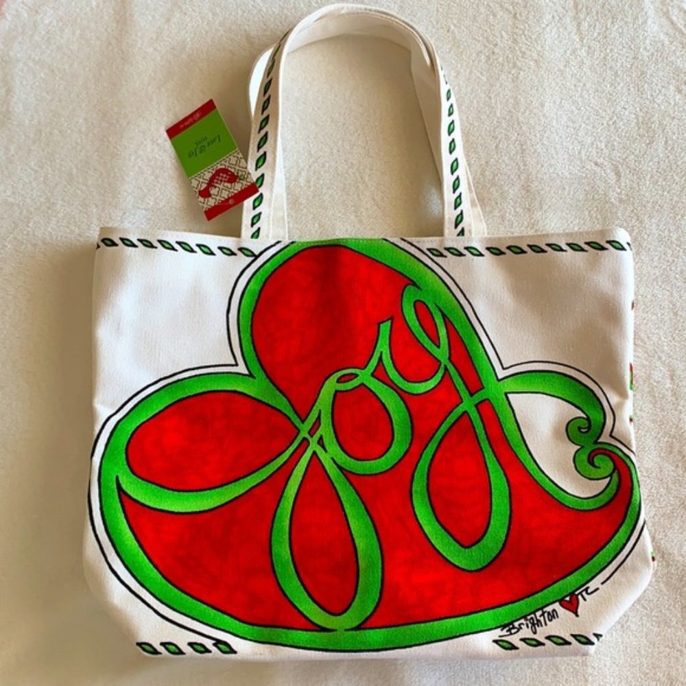 Brighton Love & Joy Tote Bag - ADORBS!